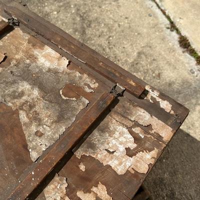 Six (6) Assorted Rustic Wood Vtg Boxes