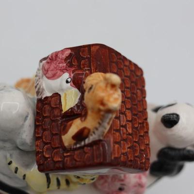 Noah's Ark Ceramic Teapot