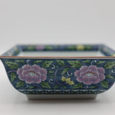 Andrea by Sadek 6" Asian Floral Dish