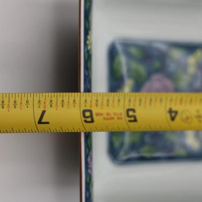 Andrea by Sadek 6" Asian Floral Dish