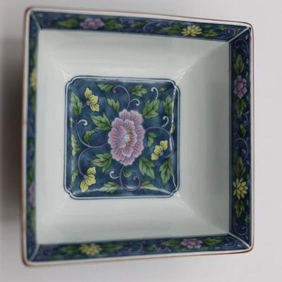 Andrea by Sadek 6" Asian Floral Dish