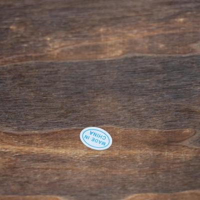 Rustic Wood & Wire Decorative Nesting Storage Basket (2)