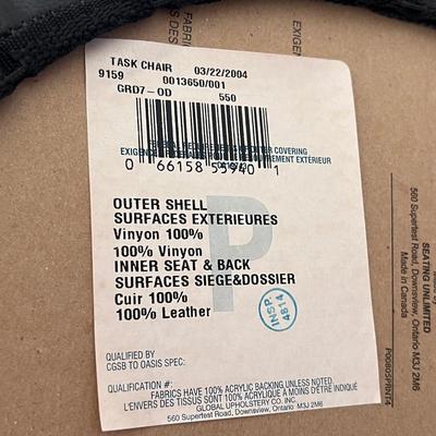 Adjustable Rolling Leather Office Chair