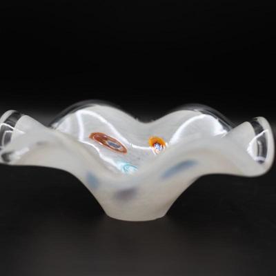 Glass Art Bowl