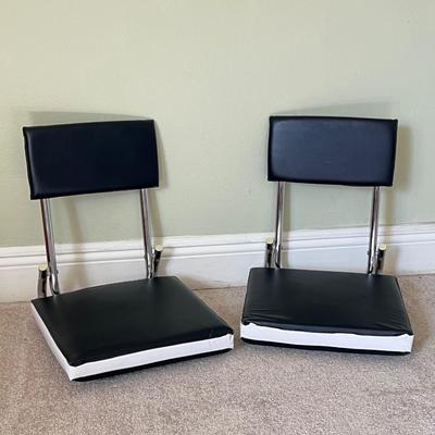 Pair (2) Foldable Stadium/Bleacher Seat Cushion's