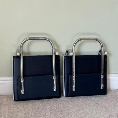 Pair (2) Foldable Stadium/Bleacher Seat Cushion's