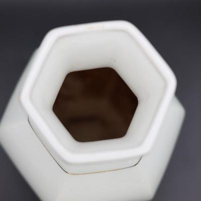 Two Italian Vintage Floral Table Vases (2)