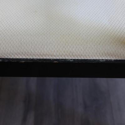 Vintage Upholstered & Wood Carved Chair