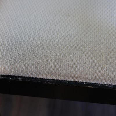 Vintage Upholstered & Wood Carved Chair