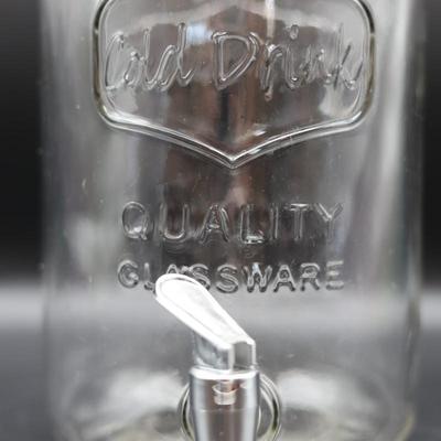 Glass Beverage Dispenser