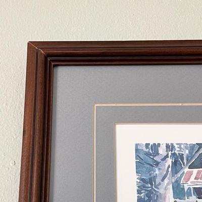 BARBARA RATHBUN ~ "Tribute To The North Shore" ~ Four (4) S/N Framed Prints