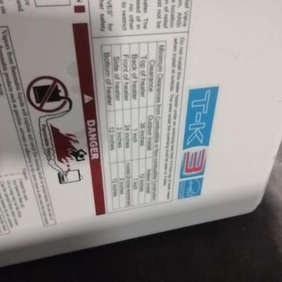 Takagi T-K 3 Tankless Propane Water Heater