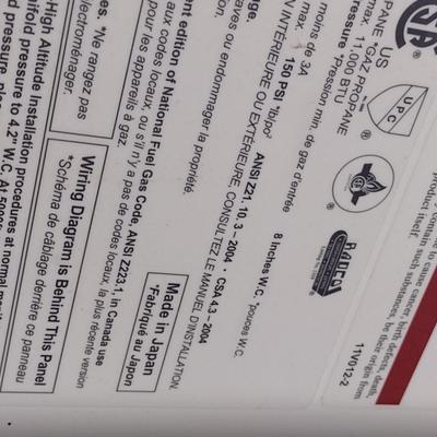 Takagi T-K 3 Tankless Propane Water Heater