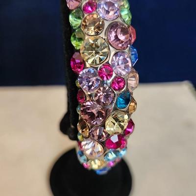 Multi-Color Clamper Bracelet
