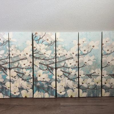Dogwood Blossom Canvas Wall Art