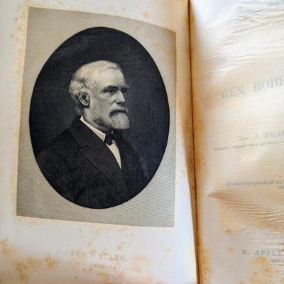 Leather bound 1st edition, Personal Reminiscences Of General Robert E. Lee Printed 1875