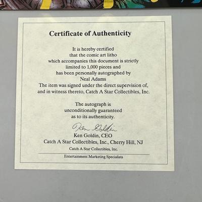 CYBERRAD NO. 1 Comic Signed by Neal Adams Limited to 1000 Copies