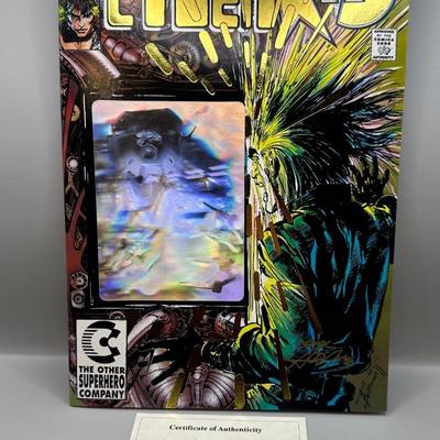 CYBERRAD NO. 1 Comic Signed by Neal Adams Limited to 1000 Copies