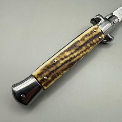 9â€ Stiletto Swing Blade Knife