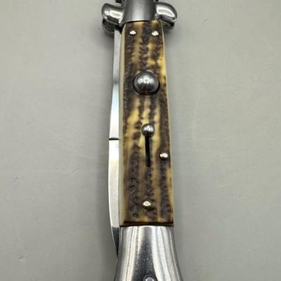 9â€ Stiletto Swing Blade Knife