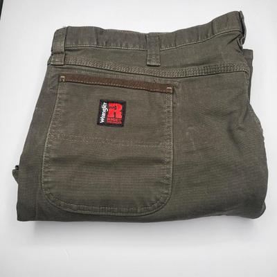 44x32 Wrangler Riggs Workwear Men's Khaki Style Pants