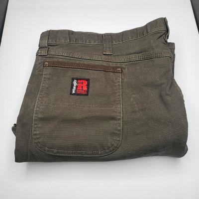 44x32 Wrangler Riggs Workwear Men's Khaki Style Pants