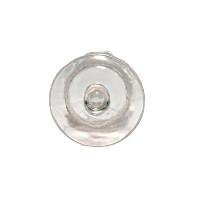 Antique Central Glass Diamond Point Mustard Mayonaise Jar Base