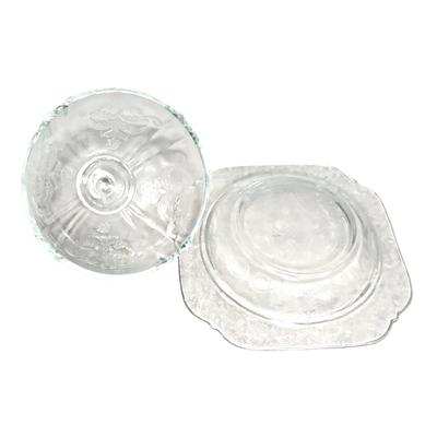 Indiana Glass Madrid Recollection Covered Butter Dish