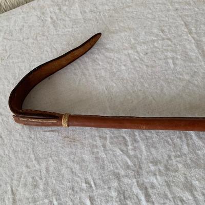 Vintage, leather, riding crop