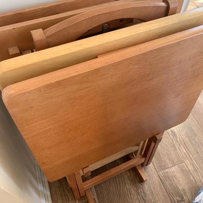 TV Tray Table Set