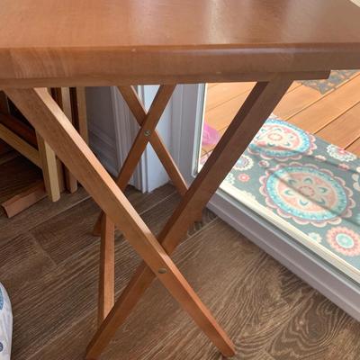 TV Tray Table Set