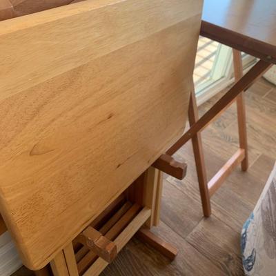 TV Tray Table Set