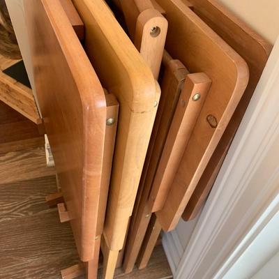 TV Tray Table Set