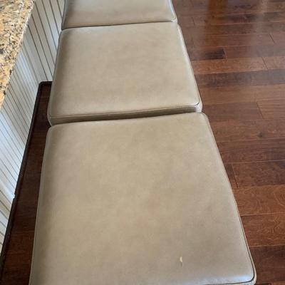 Set of THREE Frontgate Bar Stools