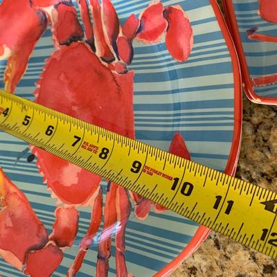 Tommy Bahama Nautical Theme Melamine Entertaining Set