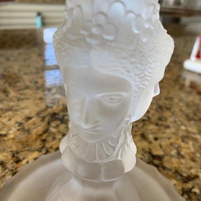 Raised Cake Plate Frosted Base