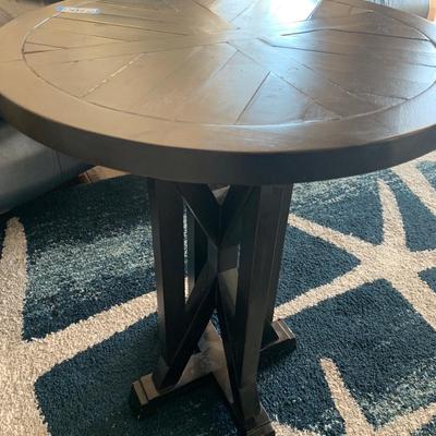 Wood End Table