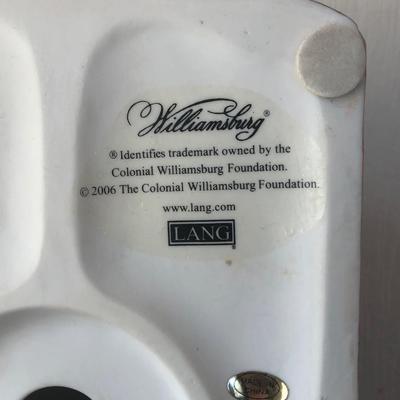 LOT 5X: 2006 Lang Colonial Williamsburg Collectibles #25 