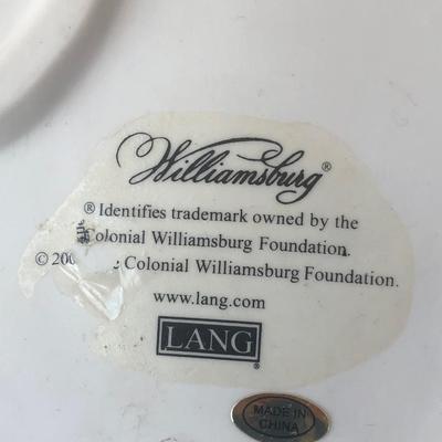 LOT 11X: 2006 Lang Colonial Williamsburg Collectibles #26 