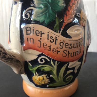 LOT 48L: Vintage German Stein Collection - Gerz, King & More