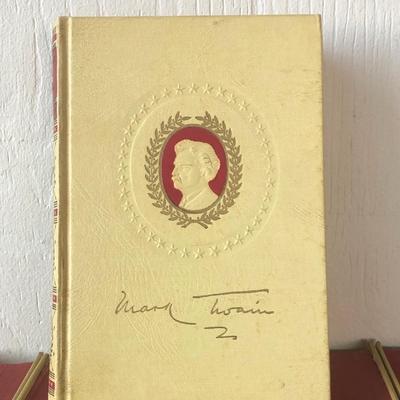 LOT 61L: Vintage Harper & Bros American Artists Edition The Complete Works of Mark Twain Anthology (24 Volumes)