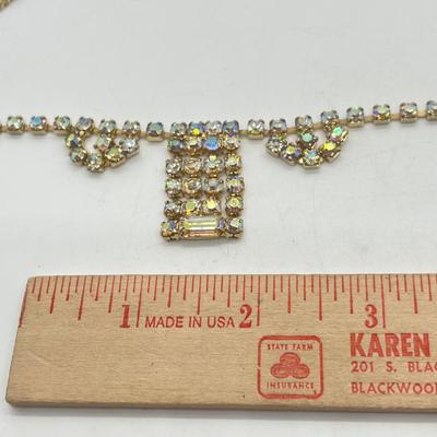 LOT 177K: Vintage Rhinestone / Crystal Jewelry - Coro and More