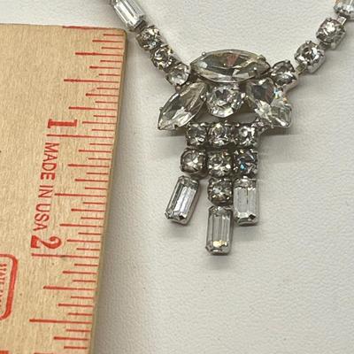 LOT 178K: Vintage Rhinestone / Crystal Jewelry - Wiesner and More