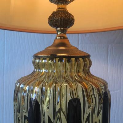 LOT 209L: Vintage / Mid-Century Modern Glass Lamp (41