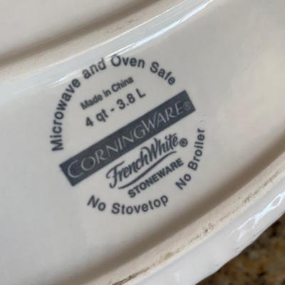 TWO Large Covered Casseroles Lot