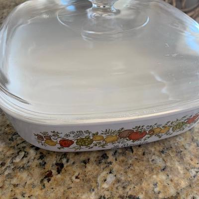 TWO Large Covered Casseroles Lot