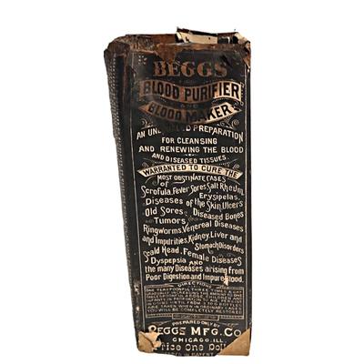 Antique Begg's Blood Purifier Blood Maker