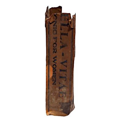 Antique Stella Vitae Women's Relief Mother's Cordial Bottle
