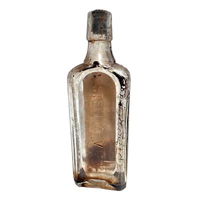 Antique Stella Vitae Women's Relief Mother's Cordial Bottle
