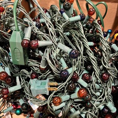 Box of string lights